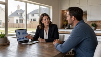 Texas and Oklahoma homeowner reviewing options for selling a house in the 2026 real estate market