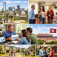 Oklahoma City and Norman residential neighborhoods showing summer real estate market activity in 2026